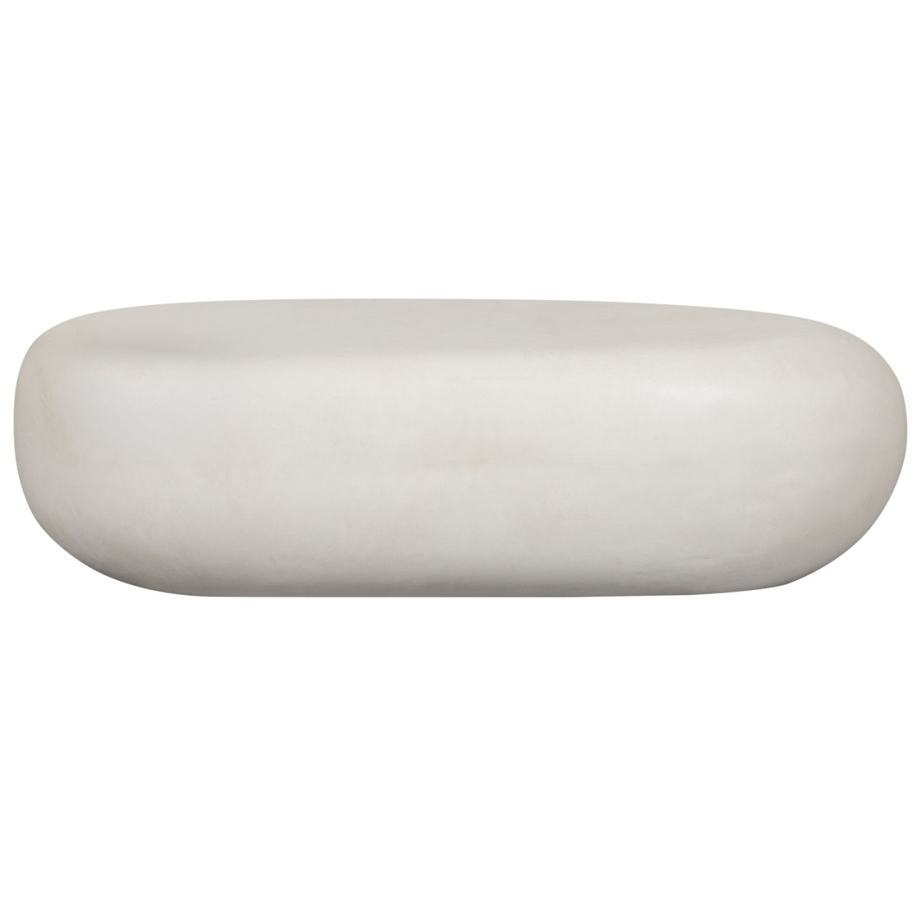 Couchtisch Pebble in Betonoptik, 100x43 cm