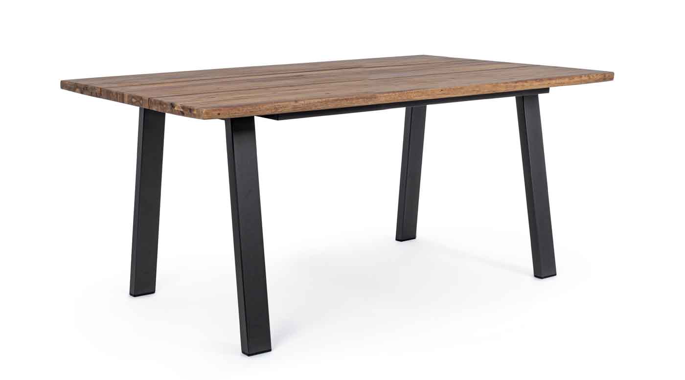 Gartentisch Oslo, Tischplatte Akazie, 160x90 | | Anthrazit F1011075 cm, Anthrazit
