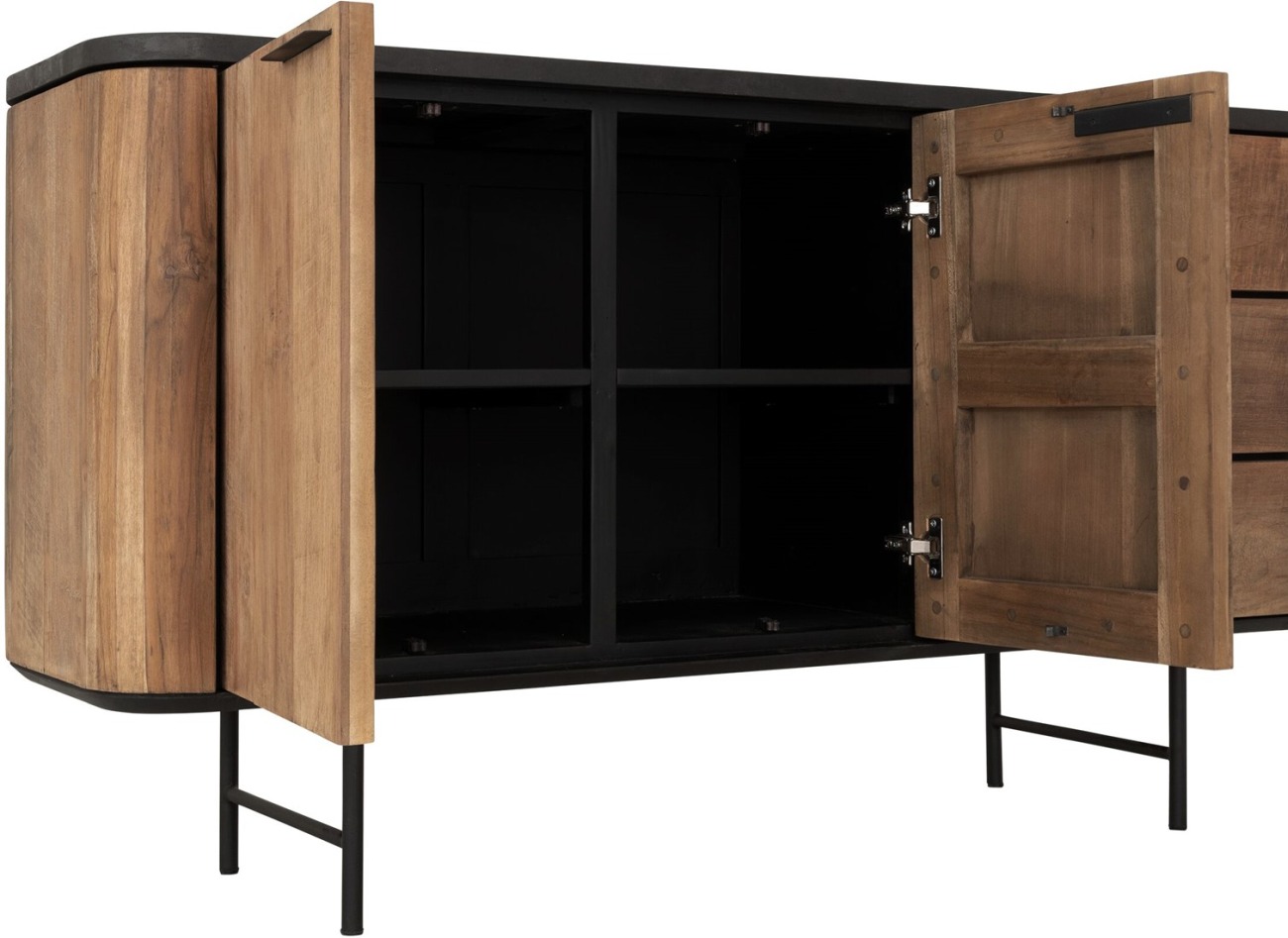 Sideboard Soho aus recyceltem Teakholz, 160 cm