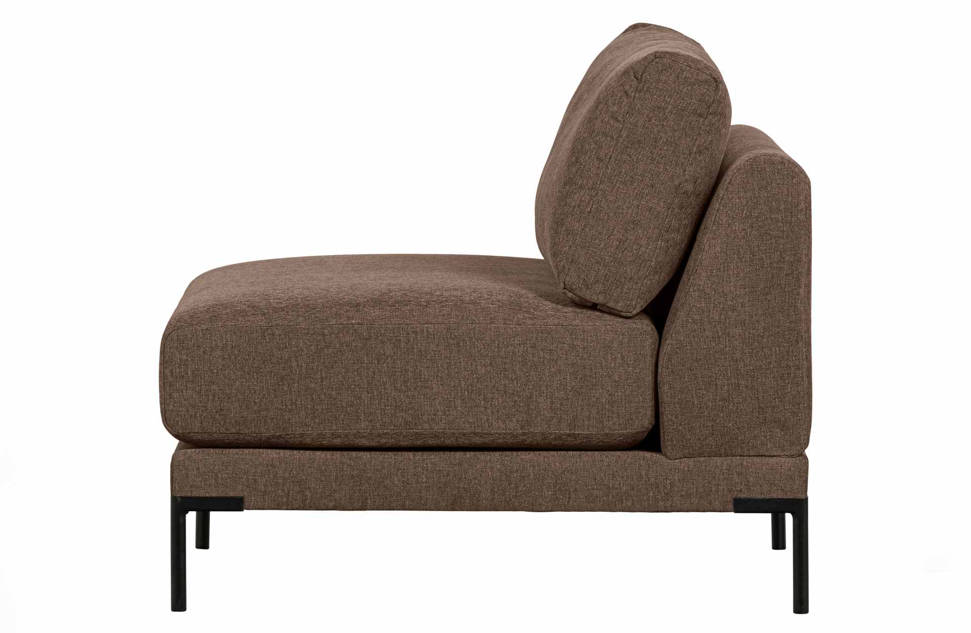 Modulsofa Couple Loveseat Element, Braun