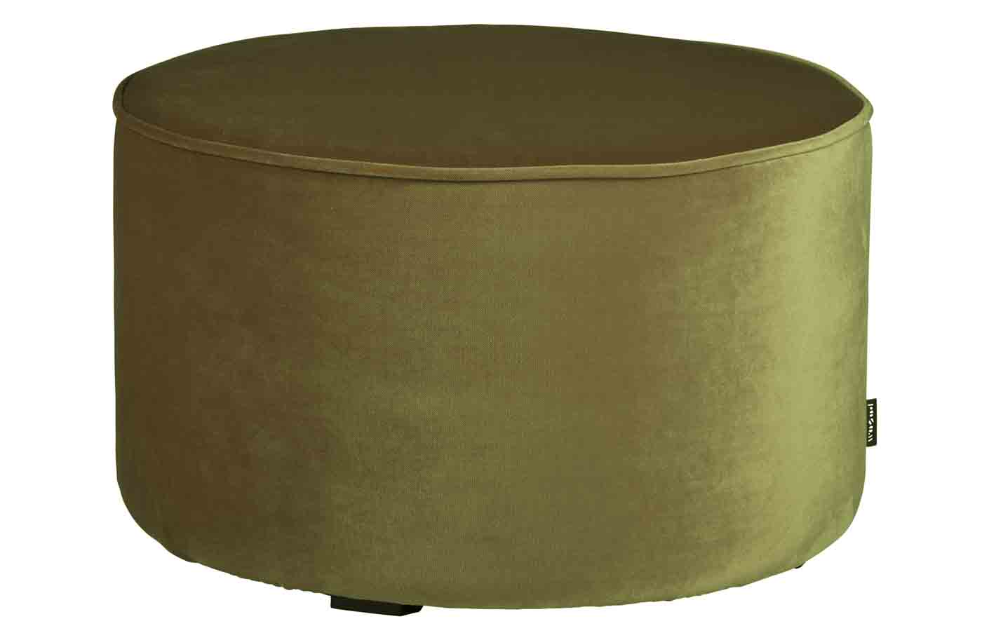 Hocker Sara Samt, Ø 60cm Army