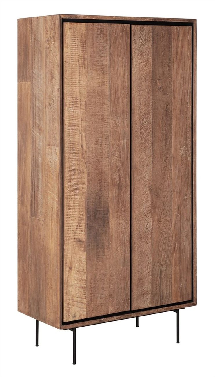 Schrank Metropole aus recyceltem Teakholz, 90 cm