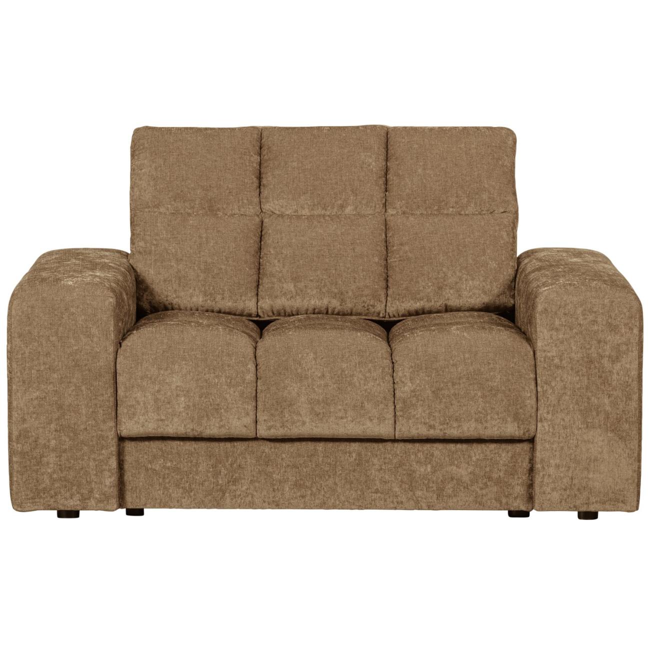 Loveseat Date aus Webstoff, Sand