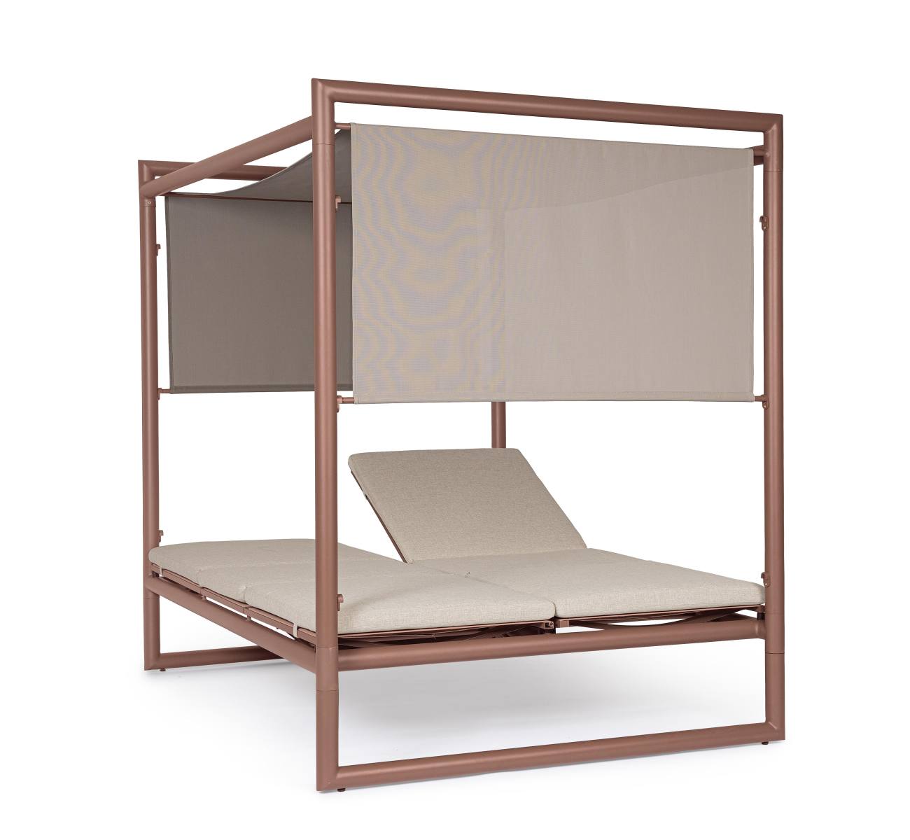 Gartendaybed Konnor aus Aluminium, Barin