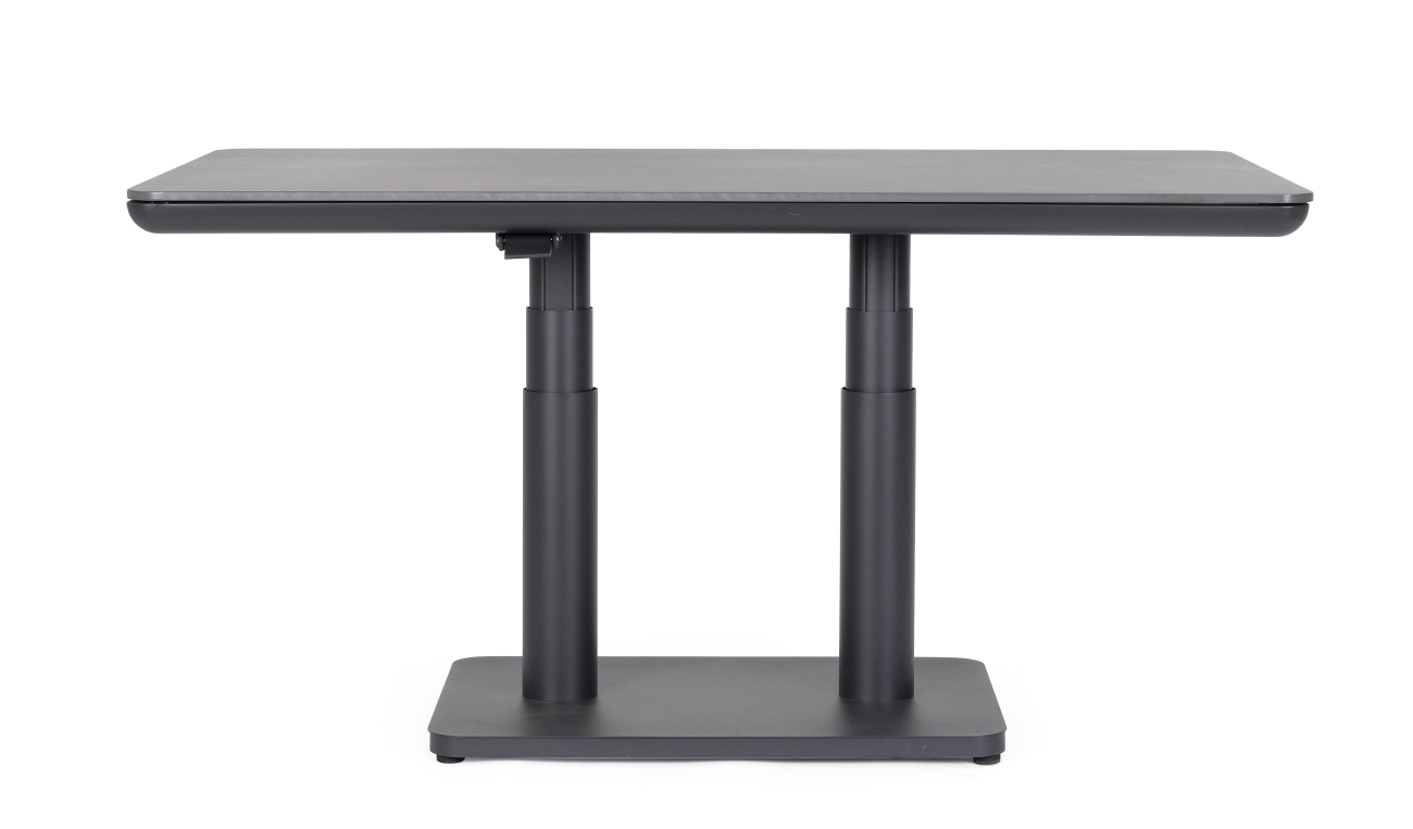 Gartencouchtisch Miguel 140x80 cm, Anthrazit