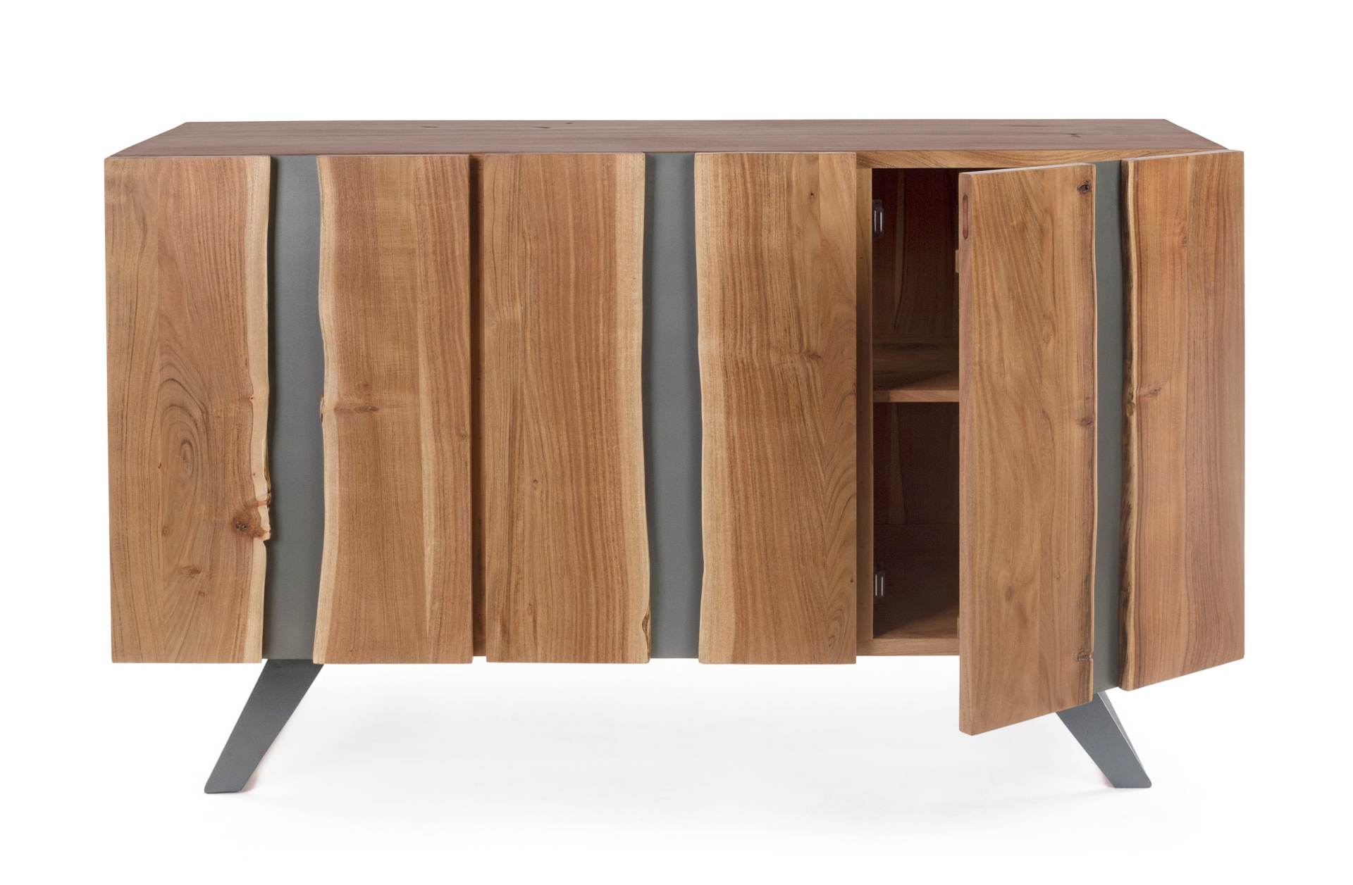 Sideboard Aron aus Akazienholz, 145 cm