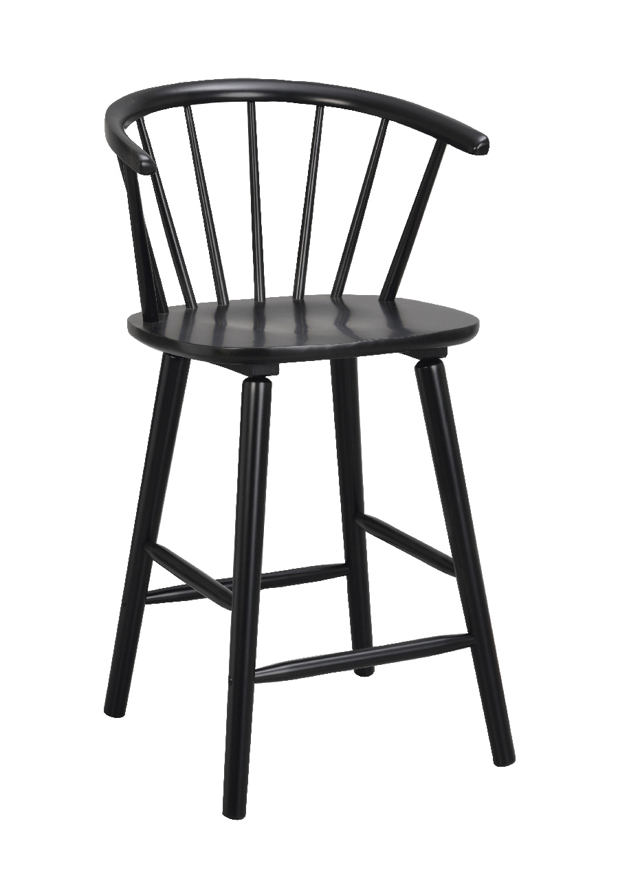 Barhocker Carmen 2er Set Schwarz