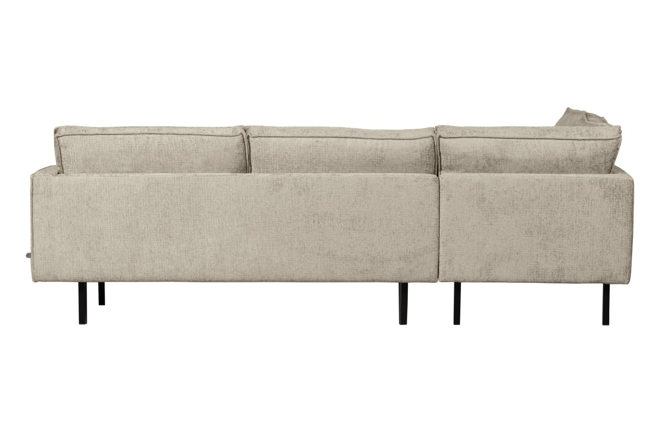 Ecksofa Rodeo aus Struktursamt Links, Wheatfield