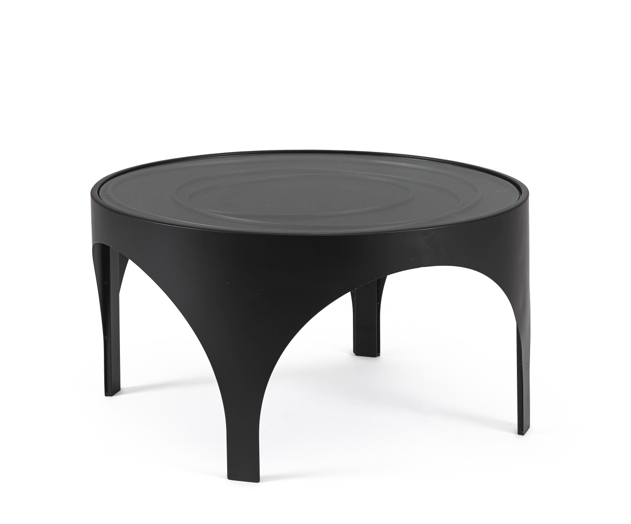 Couchtisch Archie aus Metall, Ø 70 cm