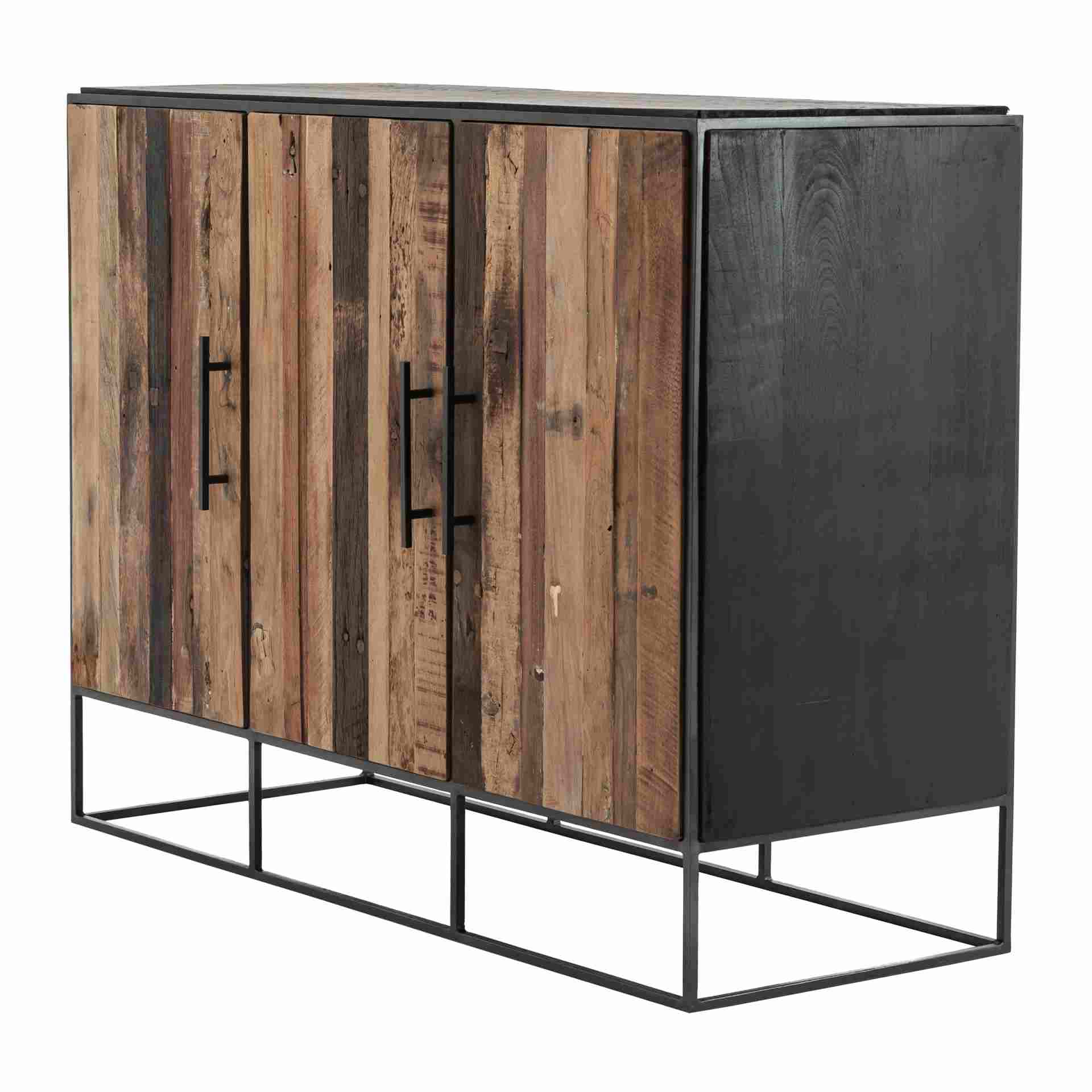 Sideboard Rustika mit 3 Türen, 120 cm