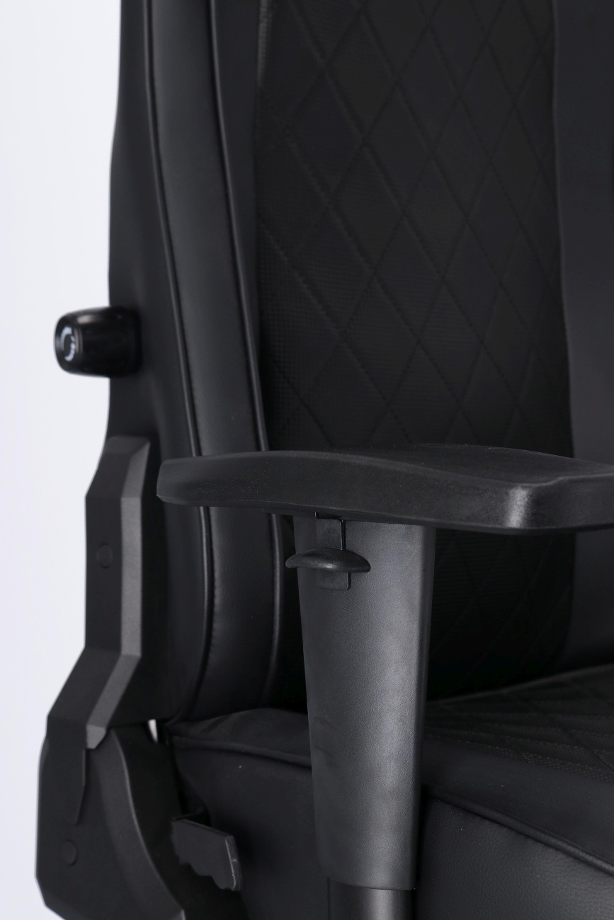 Bürostuhl Tyson mit Armlehne, Schwarz