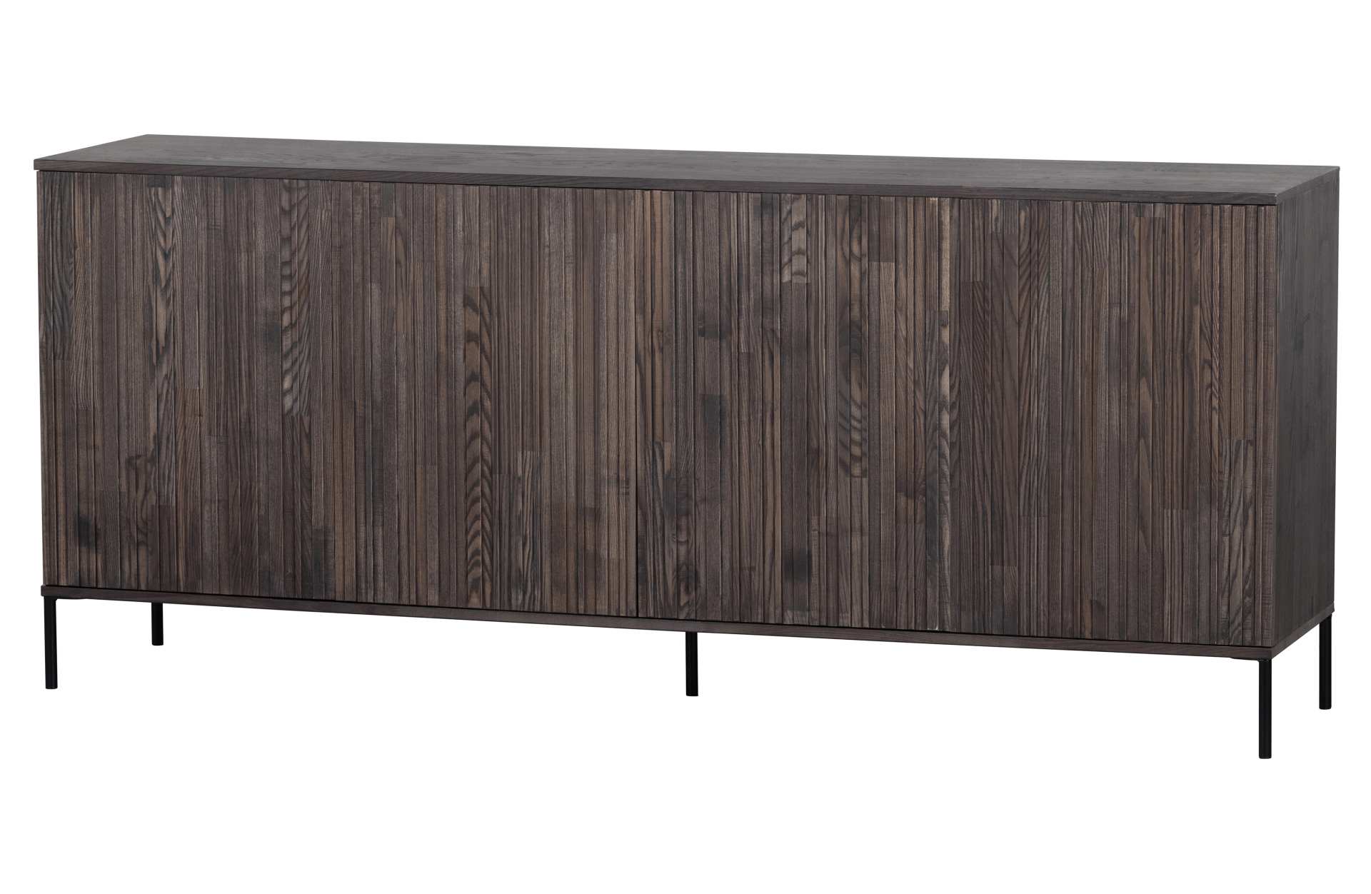 Sideboard Gravure aus Eschenholz, Espresso