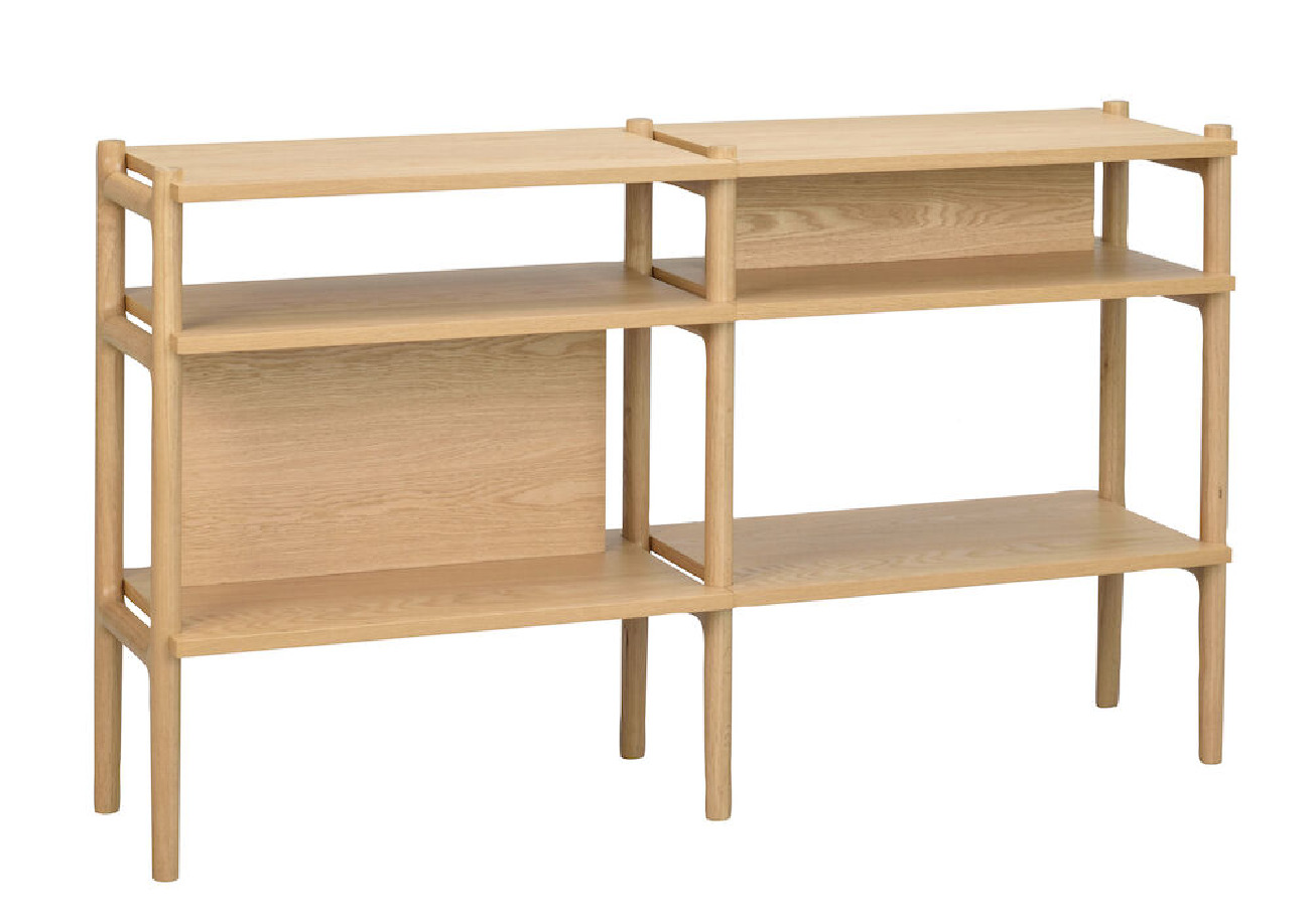 Konsole Holton 140x36x81cm, Eiche