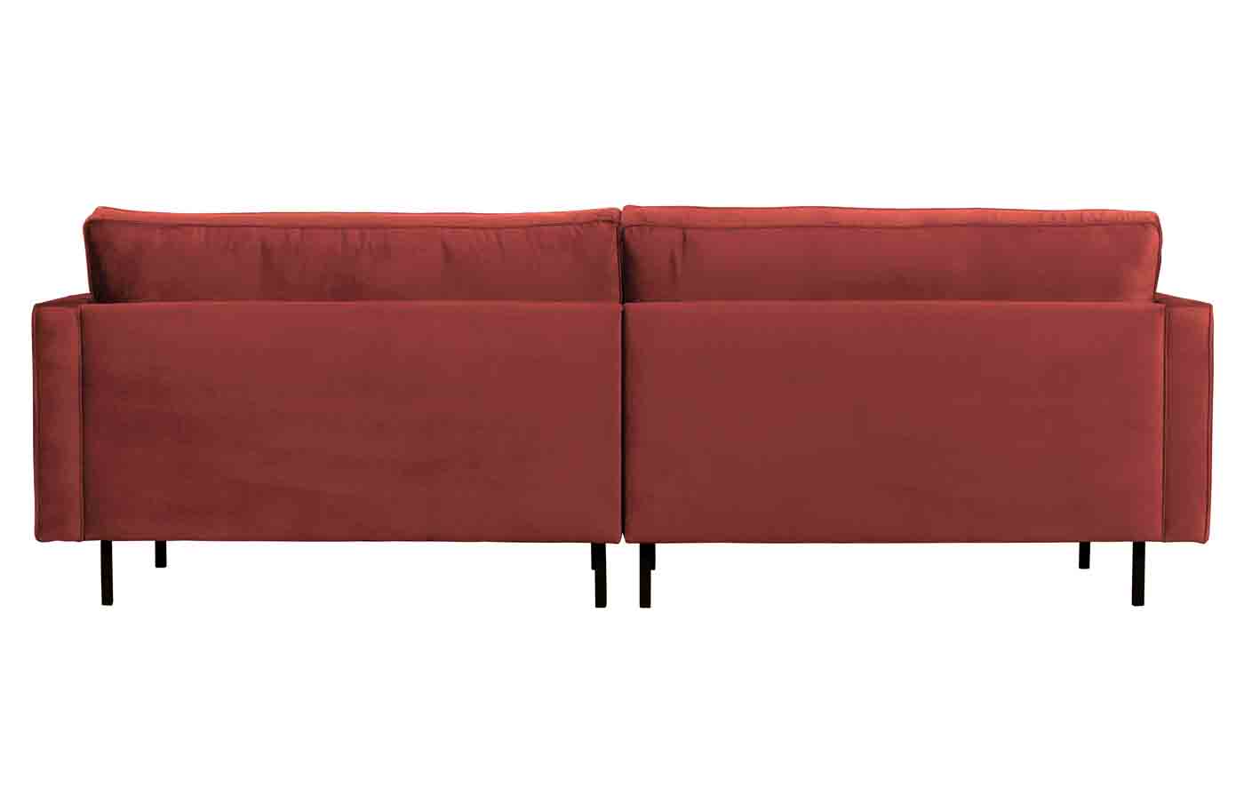 Sofa Rodeo Classic 3 Sitzer Samt, Rot