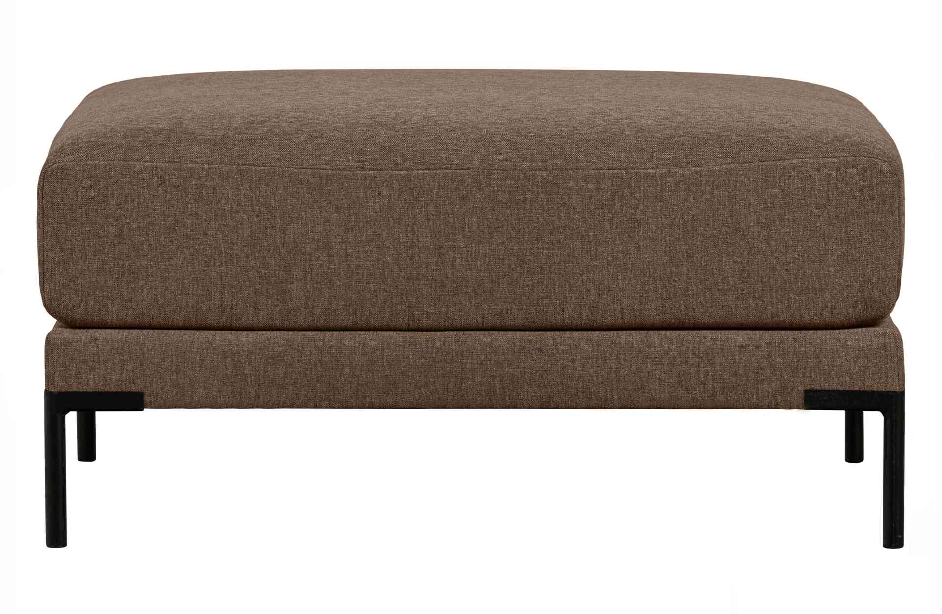 Modulsofa Couple Hocker 50 cm, Braun