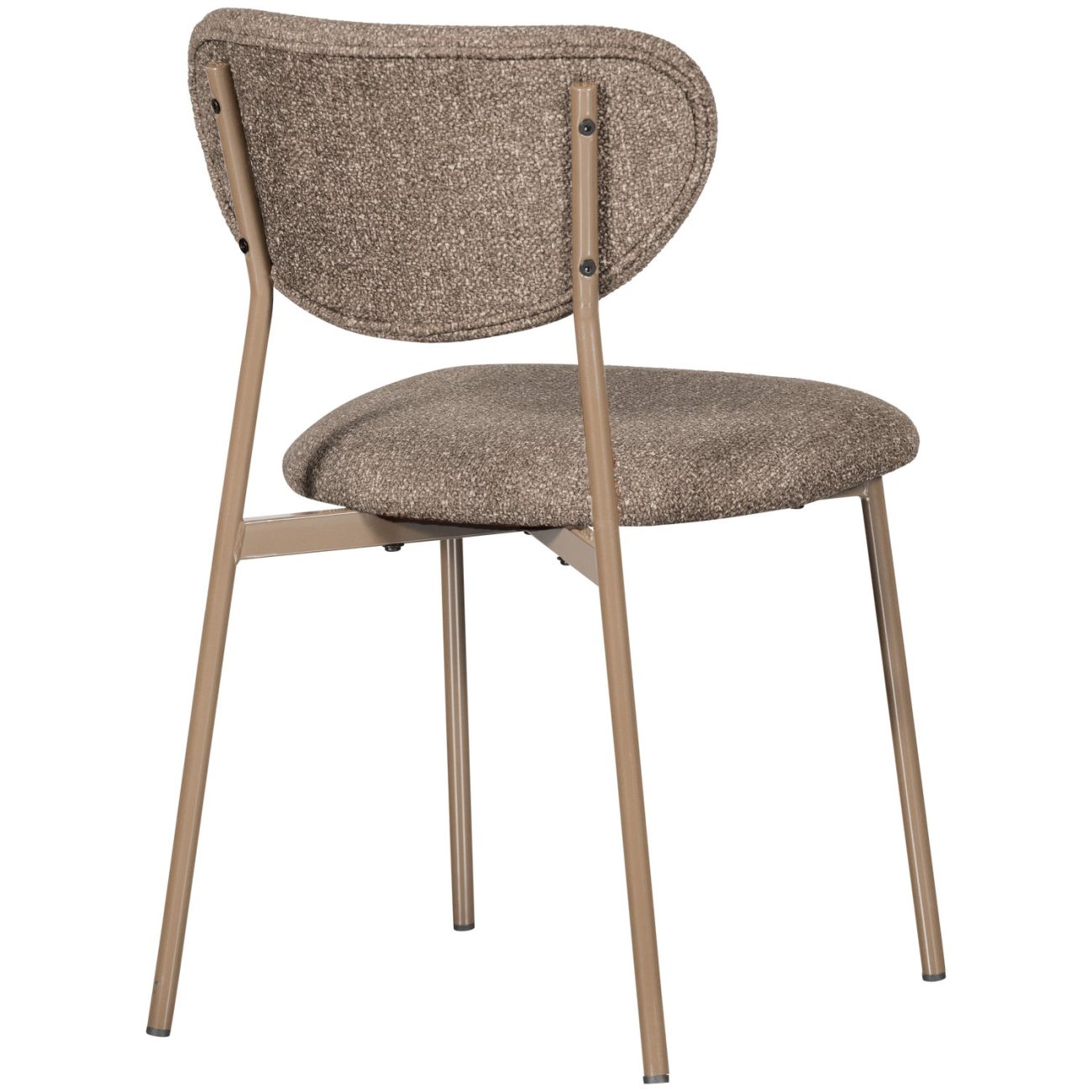 Esszimmerstuhl Valor aus Webstoff, Sand