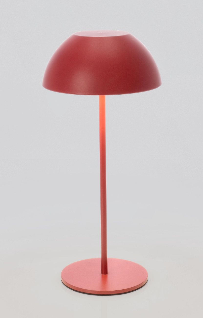 Gartentischleuchte Beren mit LED, Rot