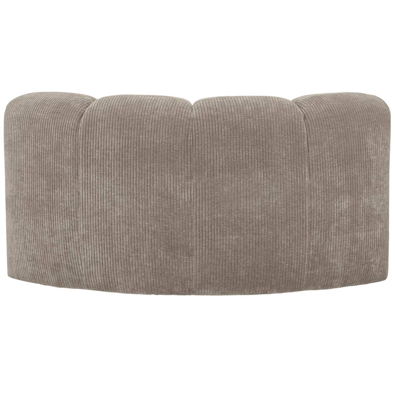 Modulsofa Mojo Flachcord Eck-Element, Sand