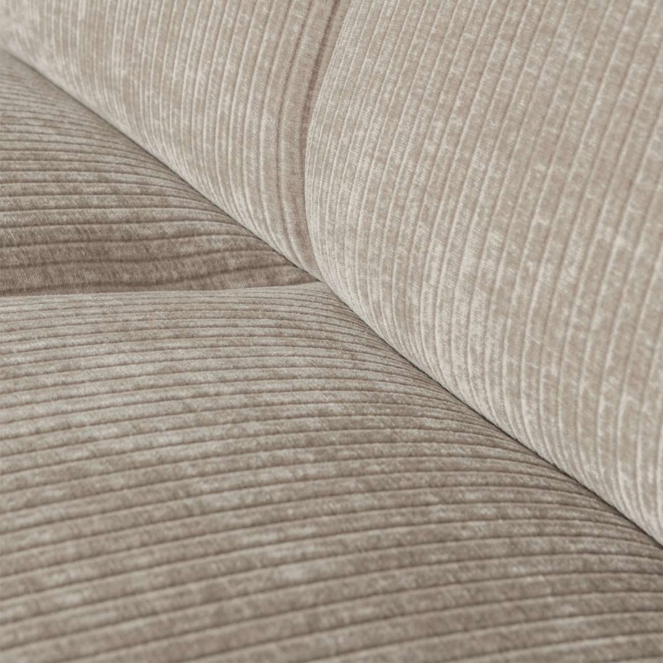 Modulsofa Mojo Flachcord Einzel-Element, Sand