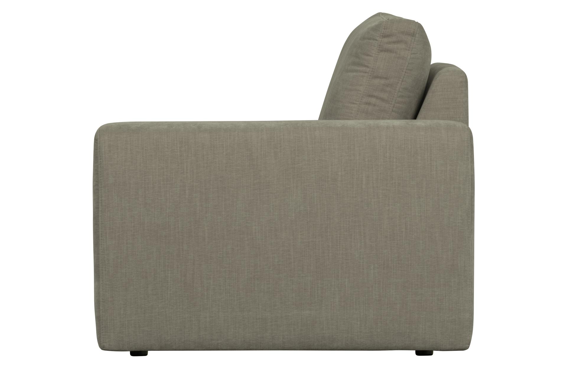 Modulsofa Family 1-Seat Element Rechts, Grau