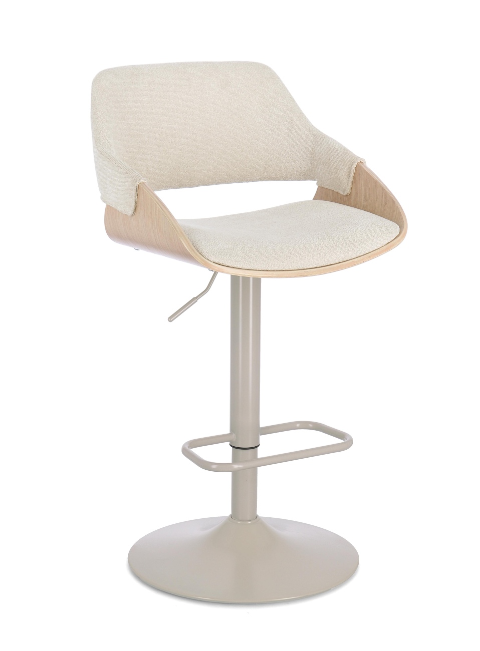 Barhocker Roxanne Drehbar aus Stoff, Moon Barhocker Roxanne Drehbar aus Stoff, Moon