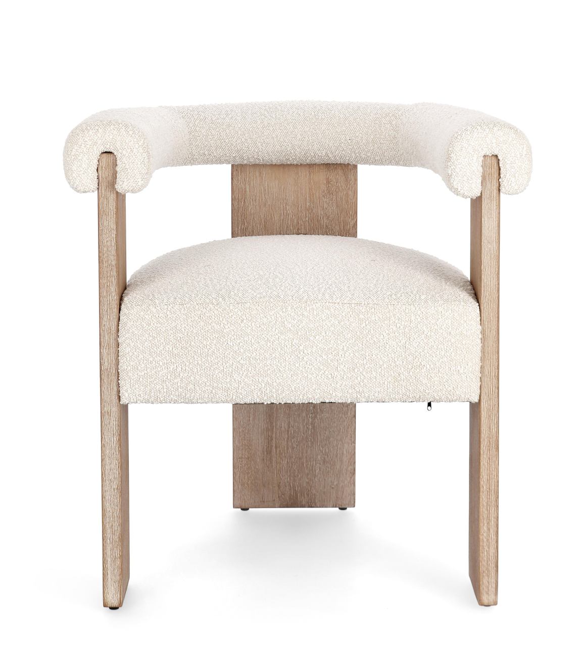 Esszimmerstuhl Agape aus Boucle, Natur / Natur