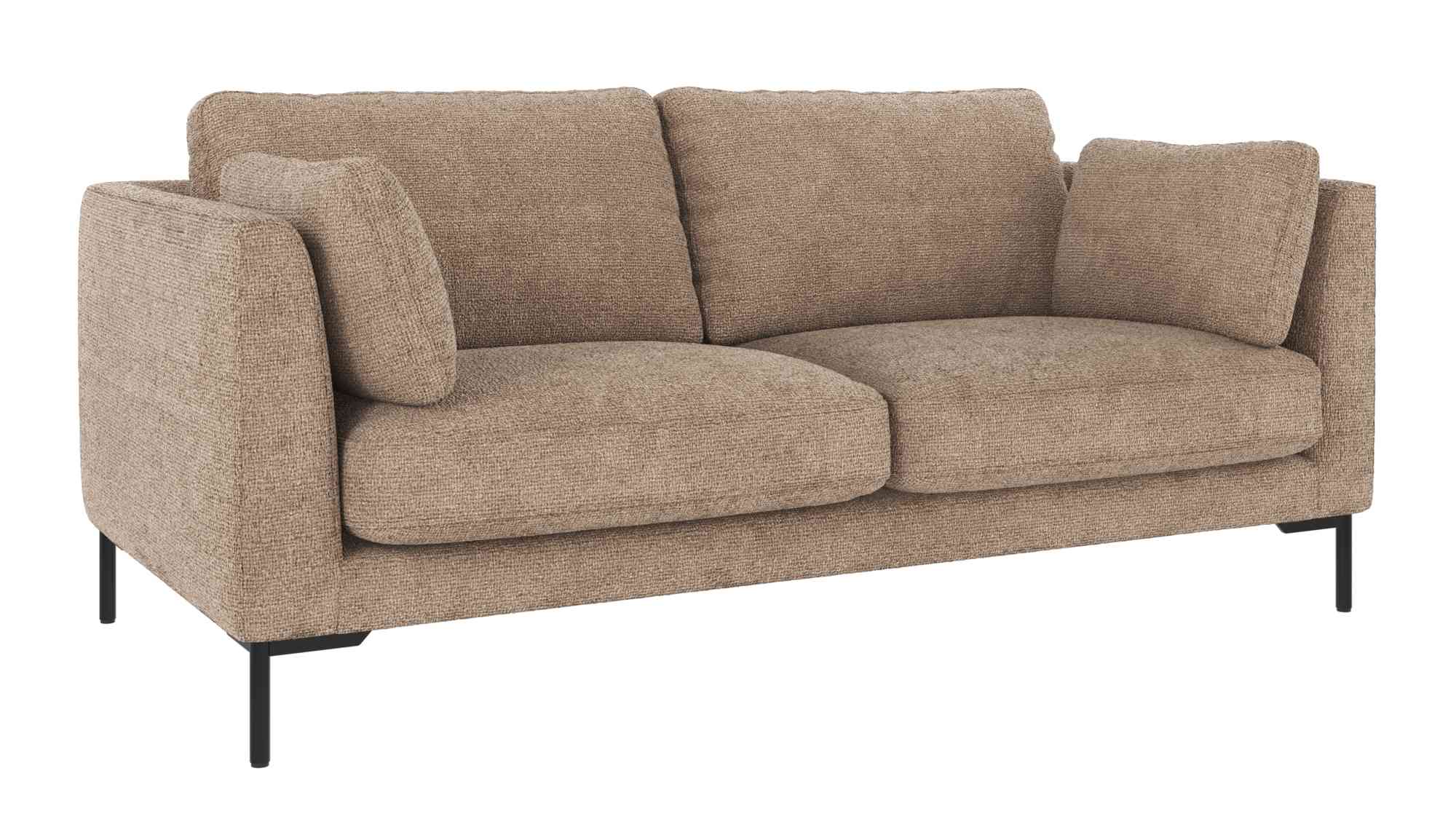 Sofa Corwin 2,5-Sitzer, Bezug Robin Graubeige