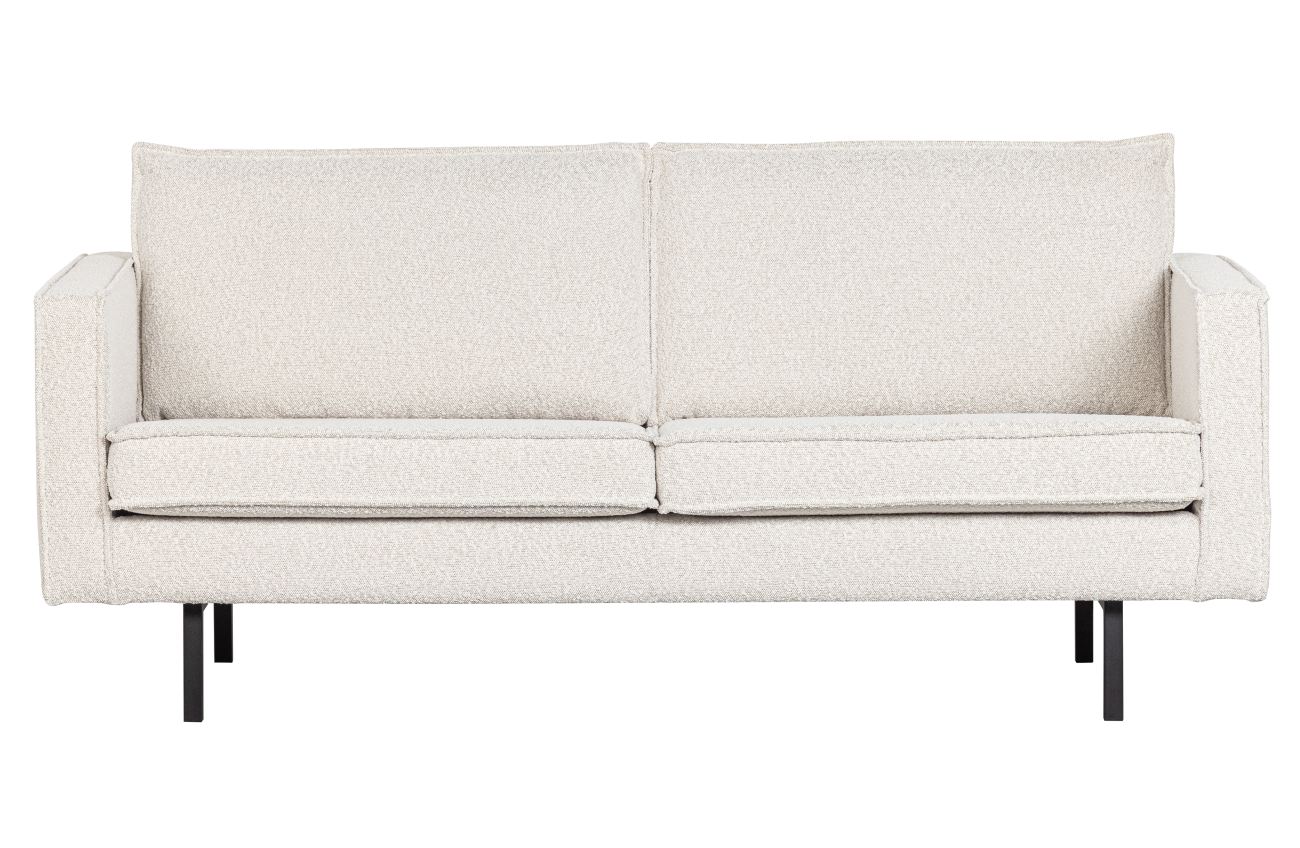 Sofa Rodeo 2,5 Sitzer aus Boucle-Stoff, Natur