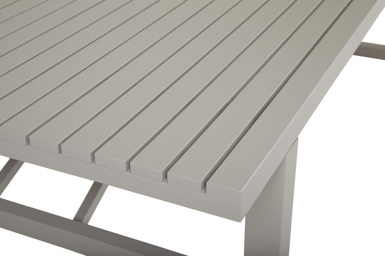 Gartenesstisch Vevi 230x95 cm, Kaki