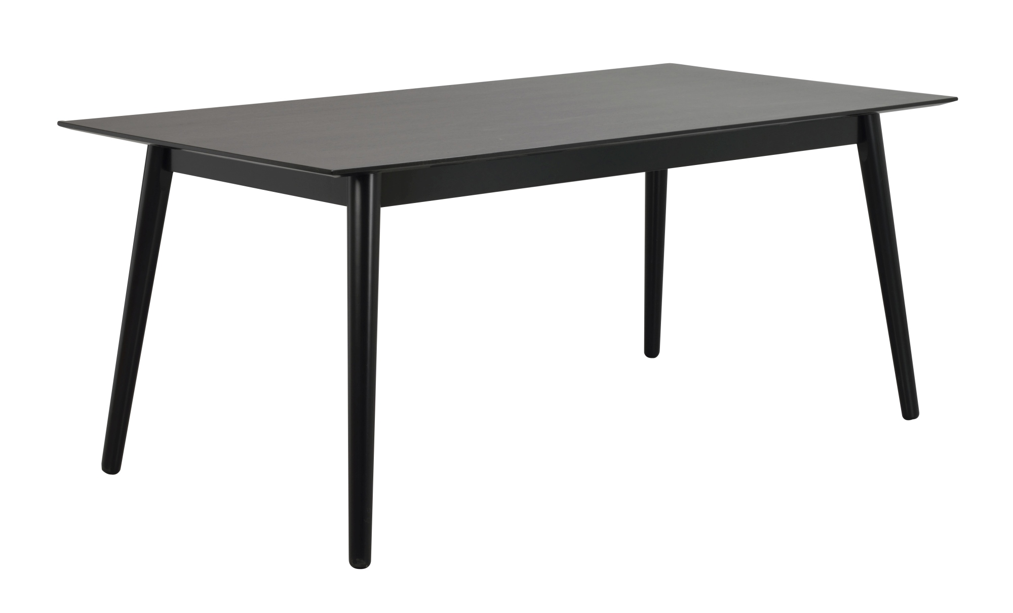 Esstisch Lotta 180x90cm, Esche Schwarz