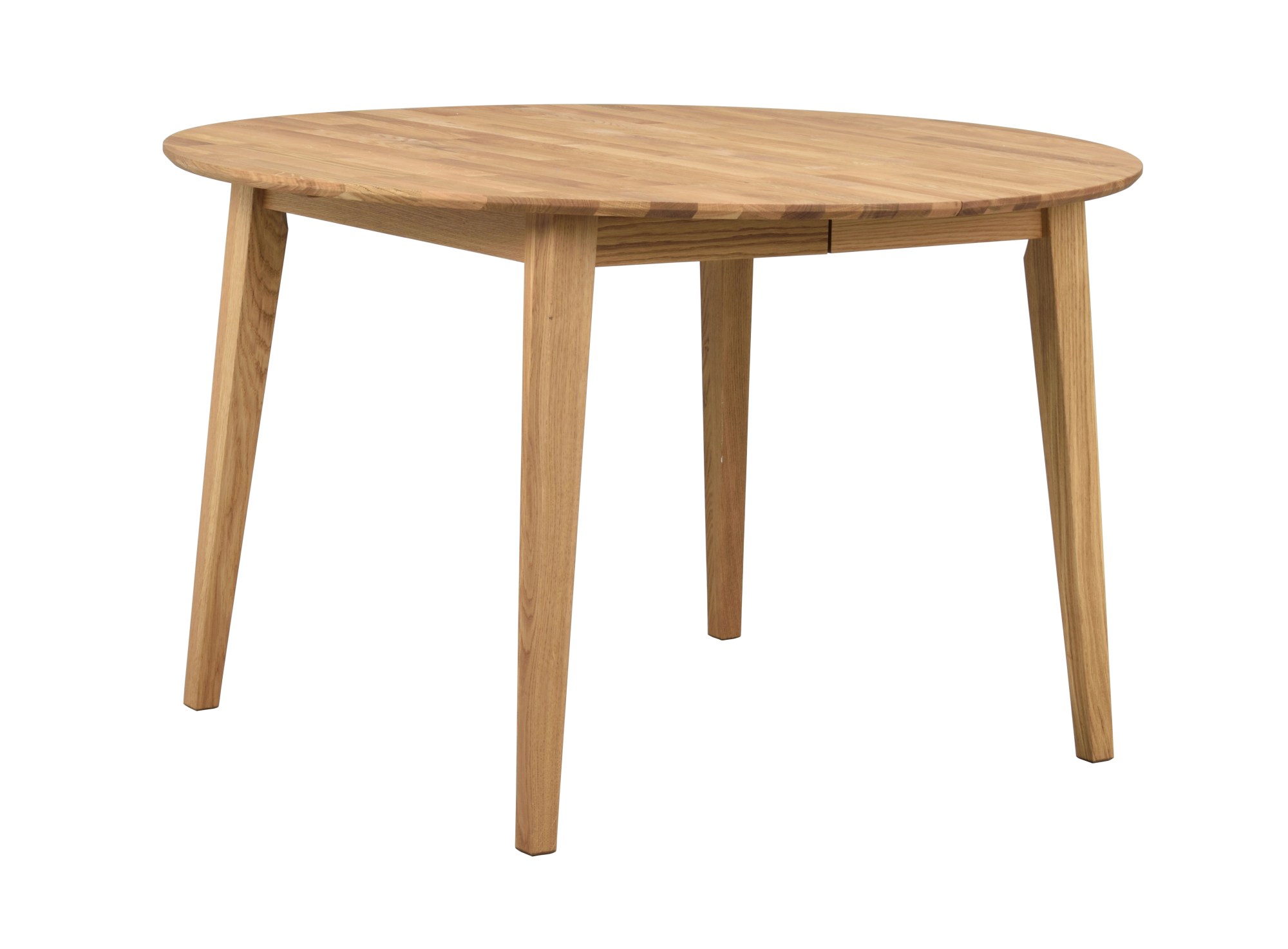 Esstisch Filippa Rund mit Auszug, 120/165cm, Eiche Natur