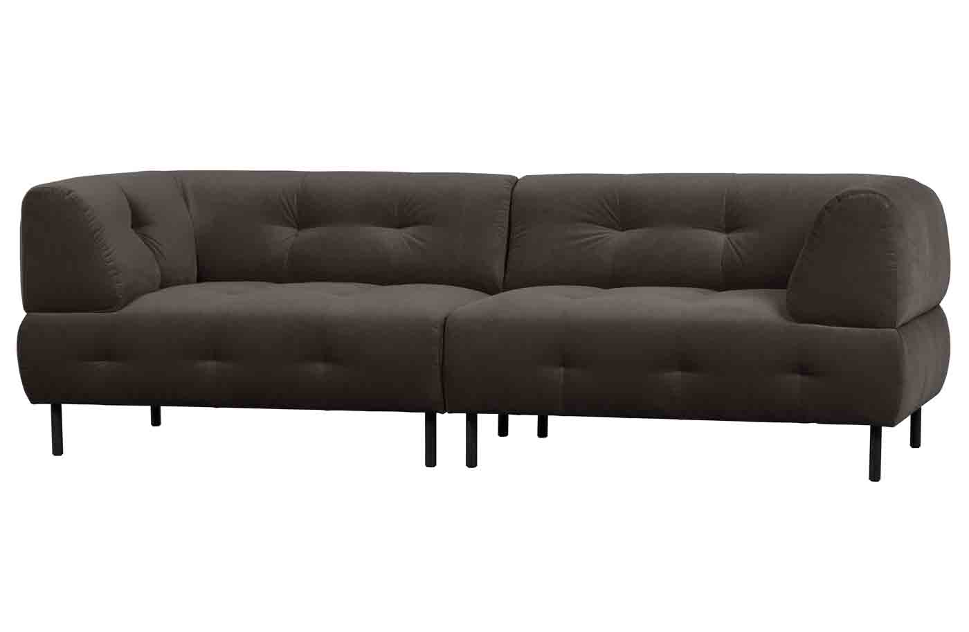 Sofa Lloyd Samt, Schwarz