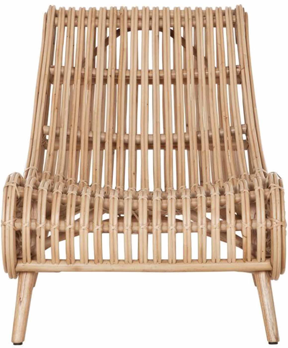 Lounge-Sessel Cinque Terre aus Rattan, Natur