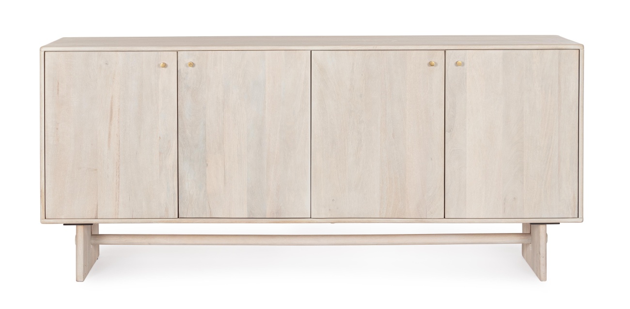 Sideboard Elisheva aus Mangoholz, 180 cm