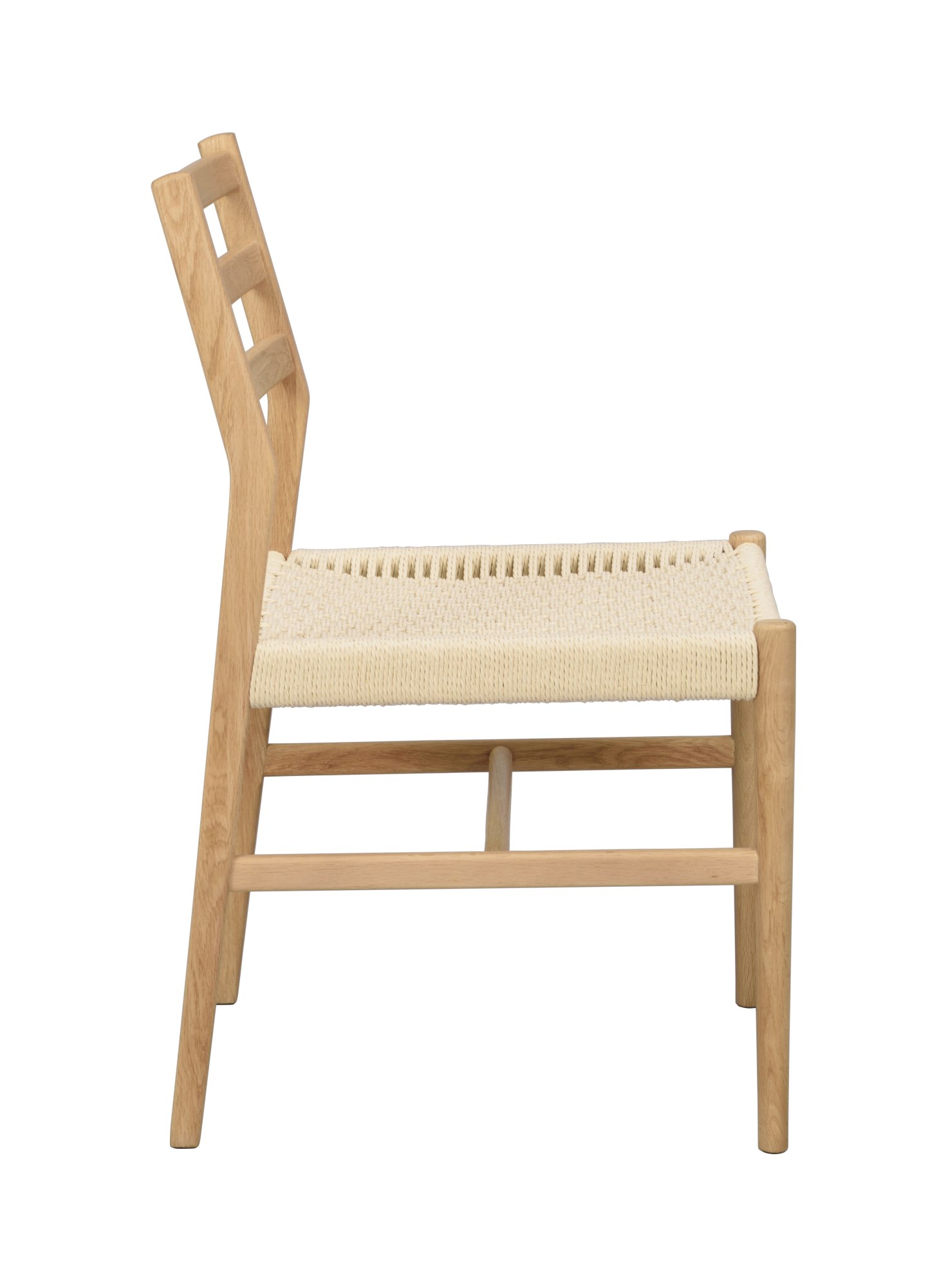 Stuhl Harlan 2er Set, Eiche Hell / Hellbeige passt perfekt in stilvolle Wohnräume.