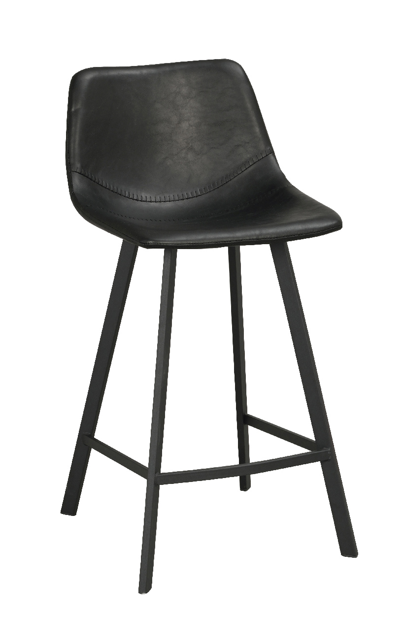 Barhocker Auburn 2er Set, Schwarz