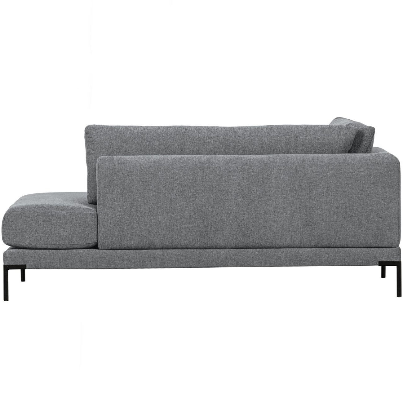 Modulsofa Couple Lounge-Element Rechts, Denim