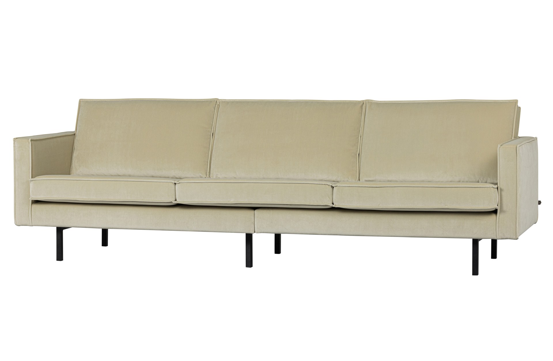 Rodeo Sofa 3-Sitzer Samt, Pistazie