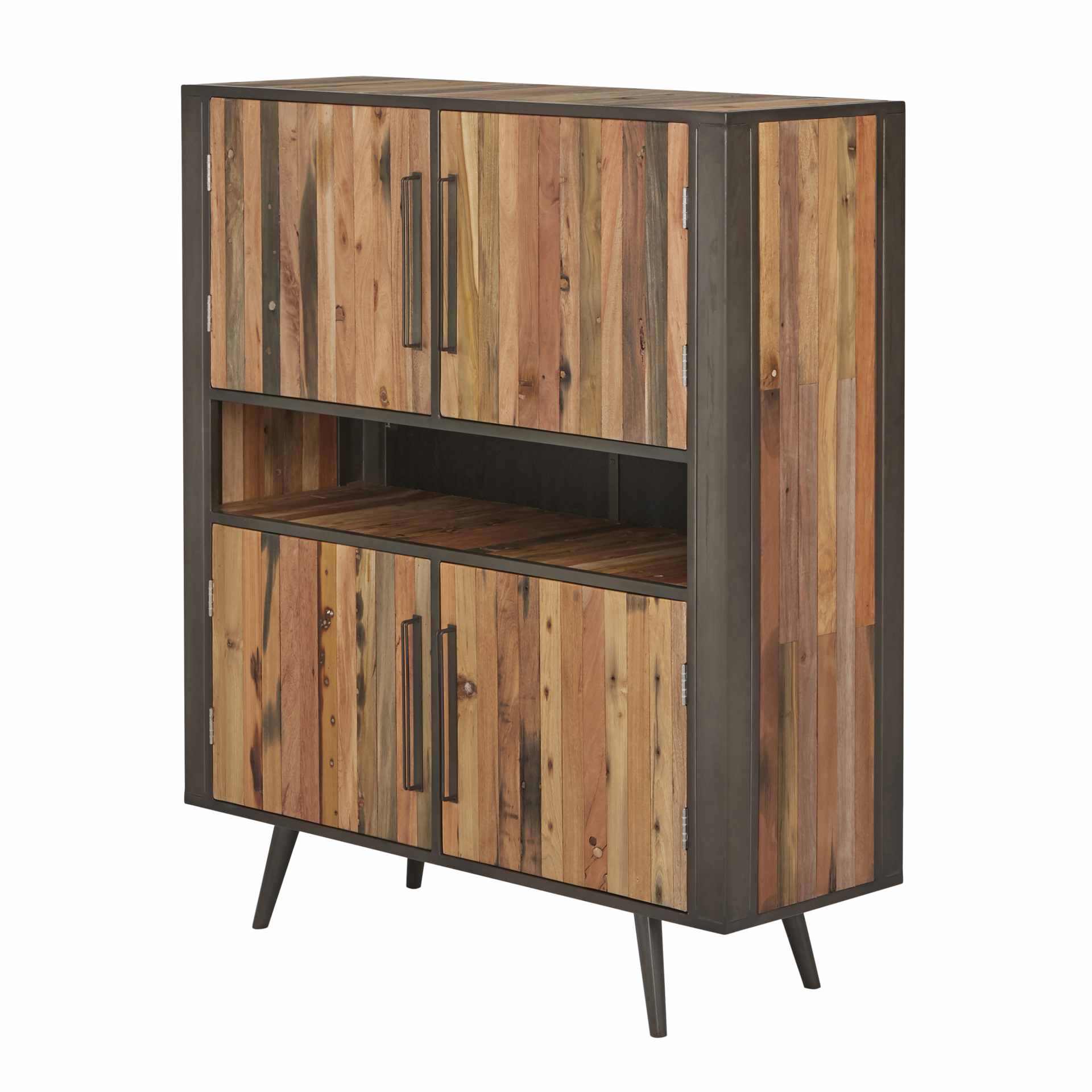 Highboard Nordic mit 4 Türen, 130 cm