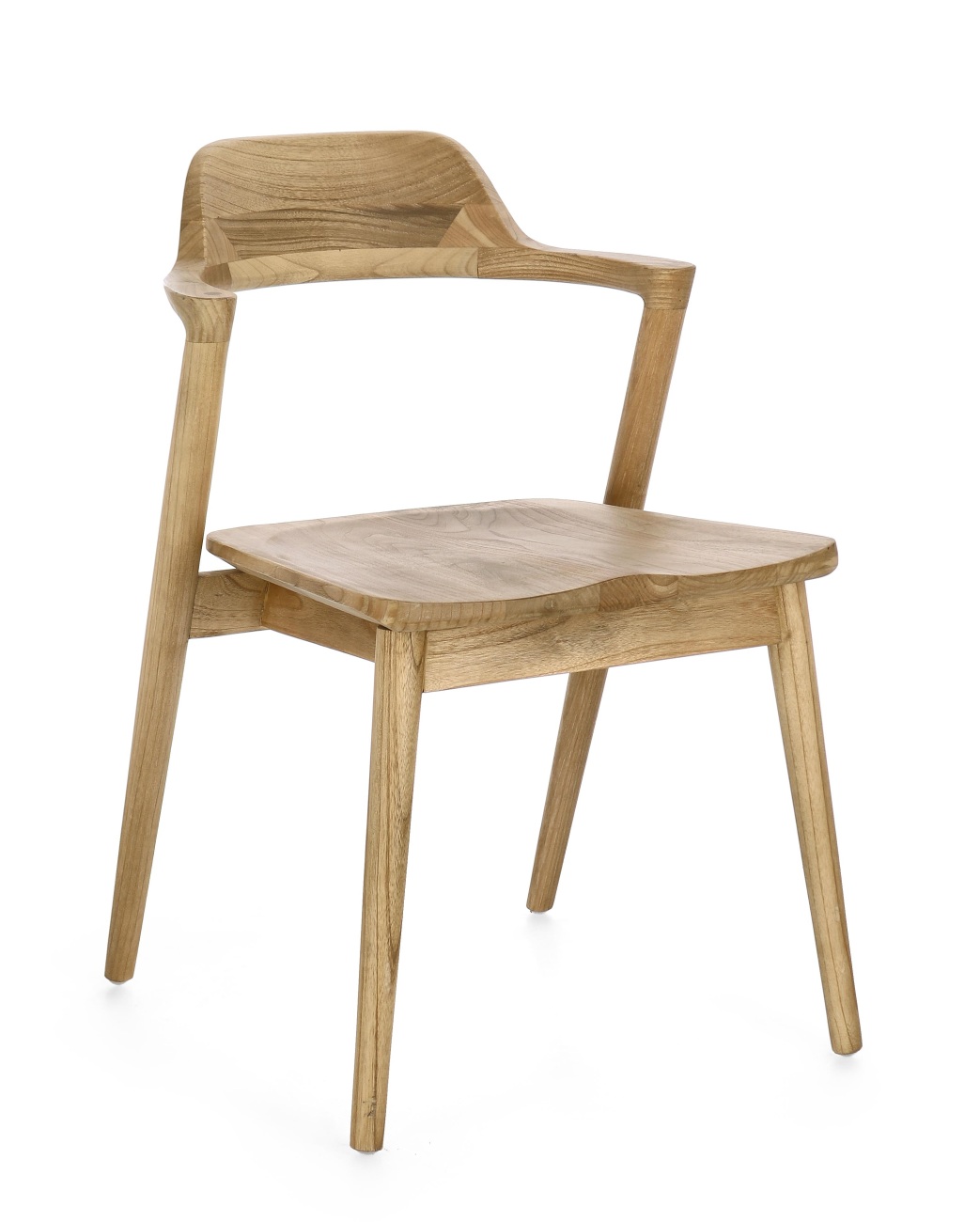 Esszimmerstuhl Amery aus Sungkai-Holz, Natur Esszimmerstuhl Amery aus Sungkai-Holz, Natur