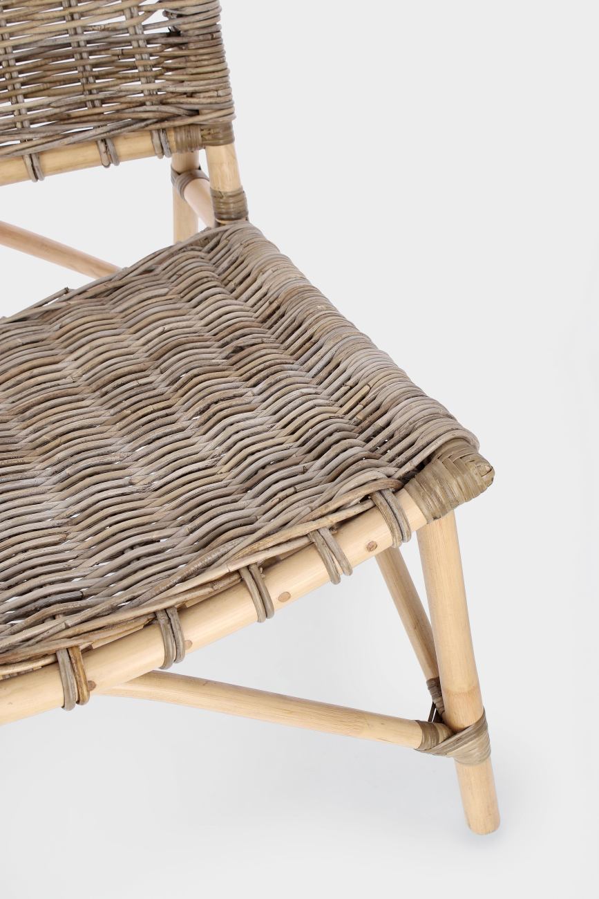 Sessel Tarifa aus Rattan, Natur