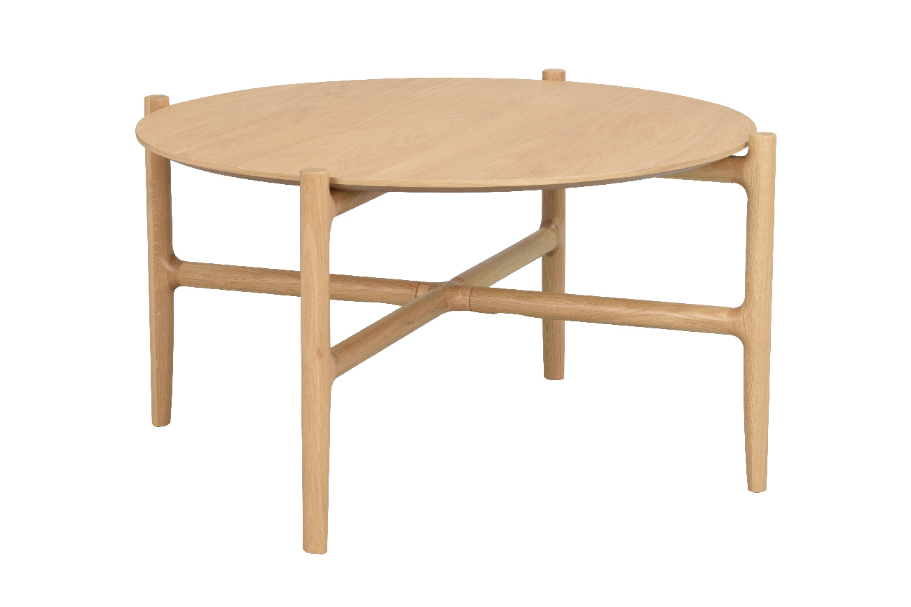 Couchtisch Holton Eiche, Rund 87cm