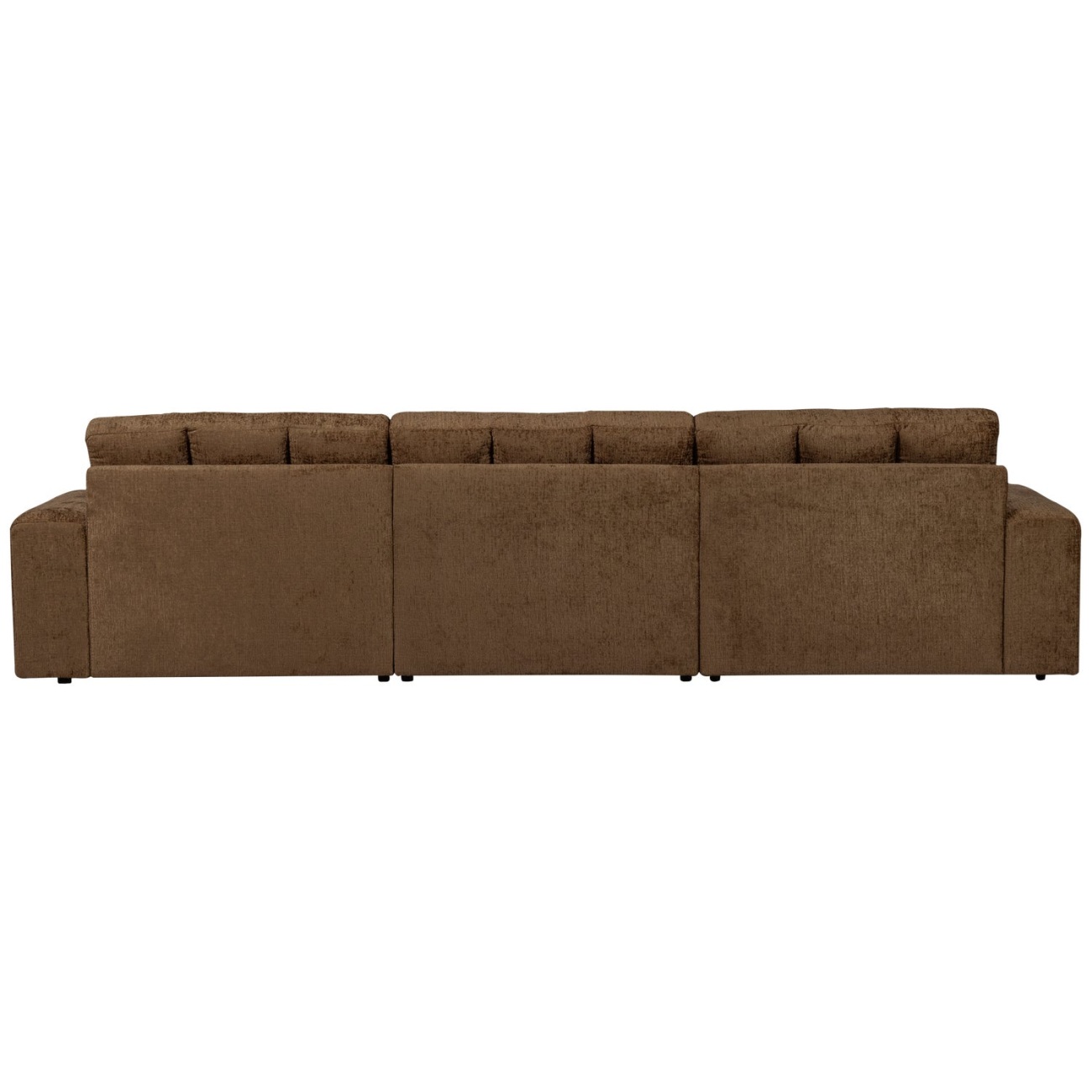 Chaiselongue Date aus Struktursamt Links, Brass