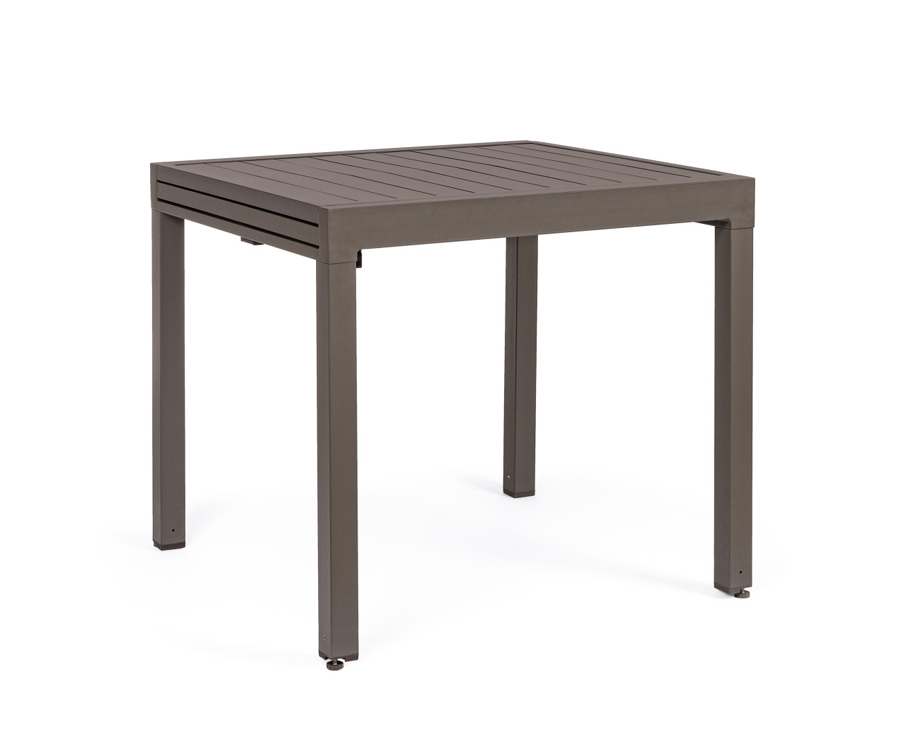 Gartenesstisch Pelagius 83-166x80 cm, Coffee