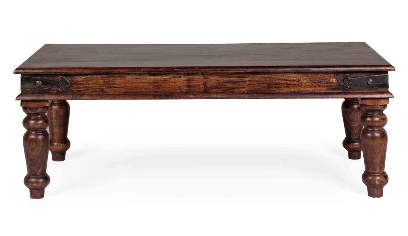 Couchtisch Jaipur aus Akazienholz, 110 cm