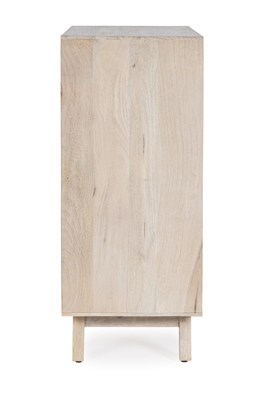 Highboard Indria aus Mangoholz, 85 cm