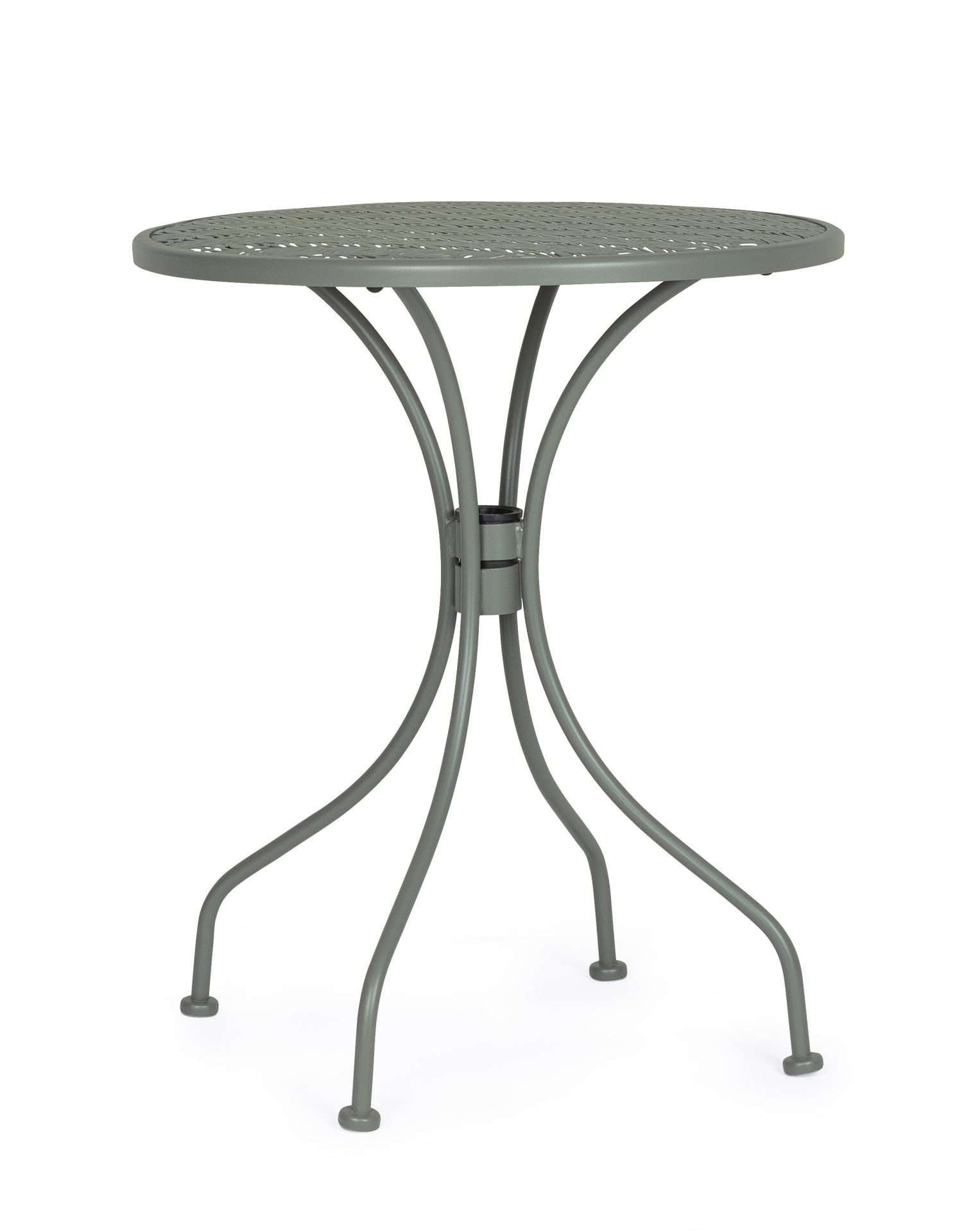 Gartentisch Lizette aus Metall, Dark Olive