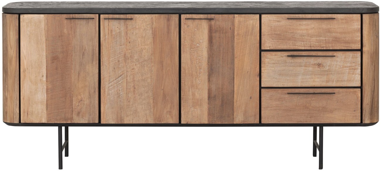 Sideboard Soho aus recyceltem Teakholz, 200 cm