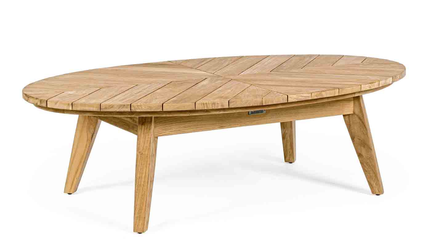 Couchtisch Coachella aus Teakholz, Rund Couchtisch Coachella aus Teakholz, Rund