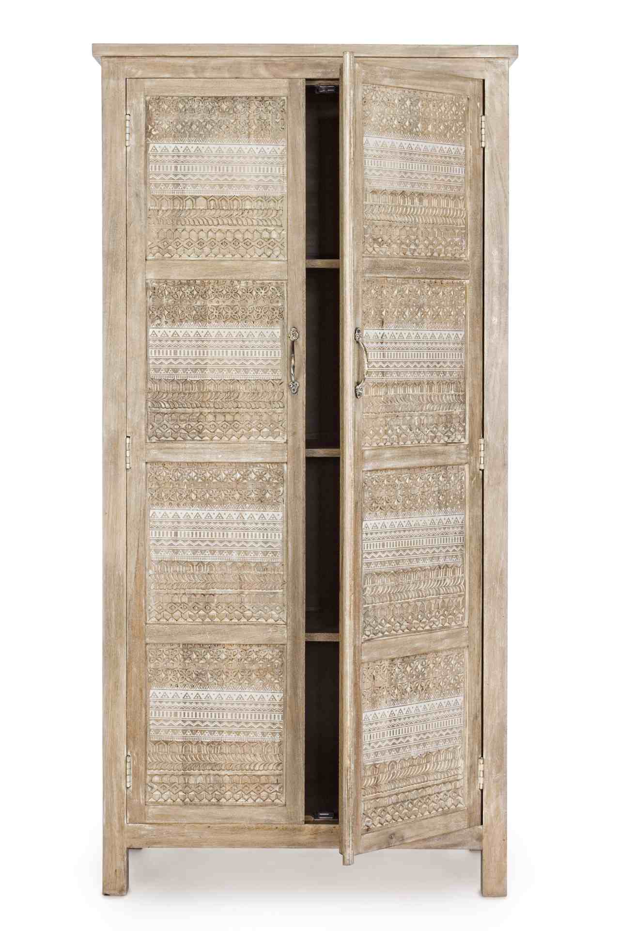 Schrank Mayra aus Mangoholz, 88 cm